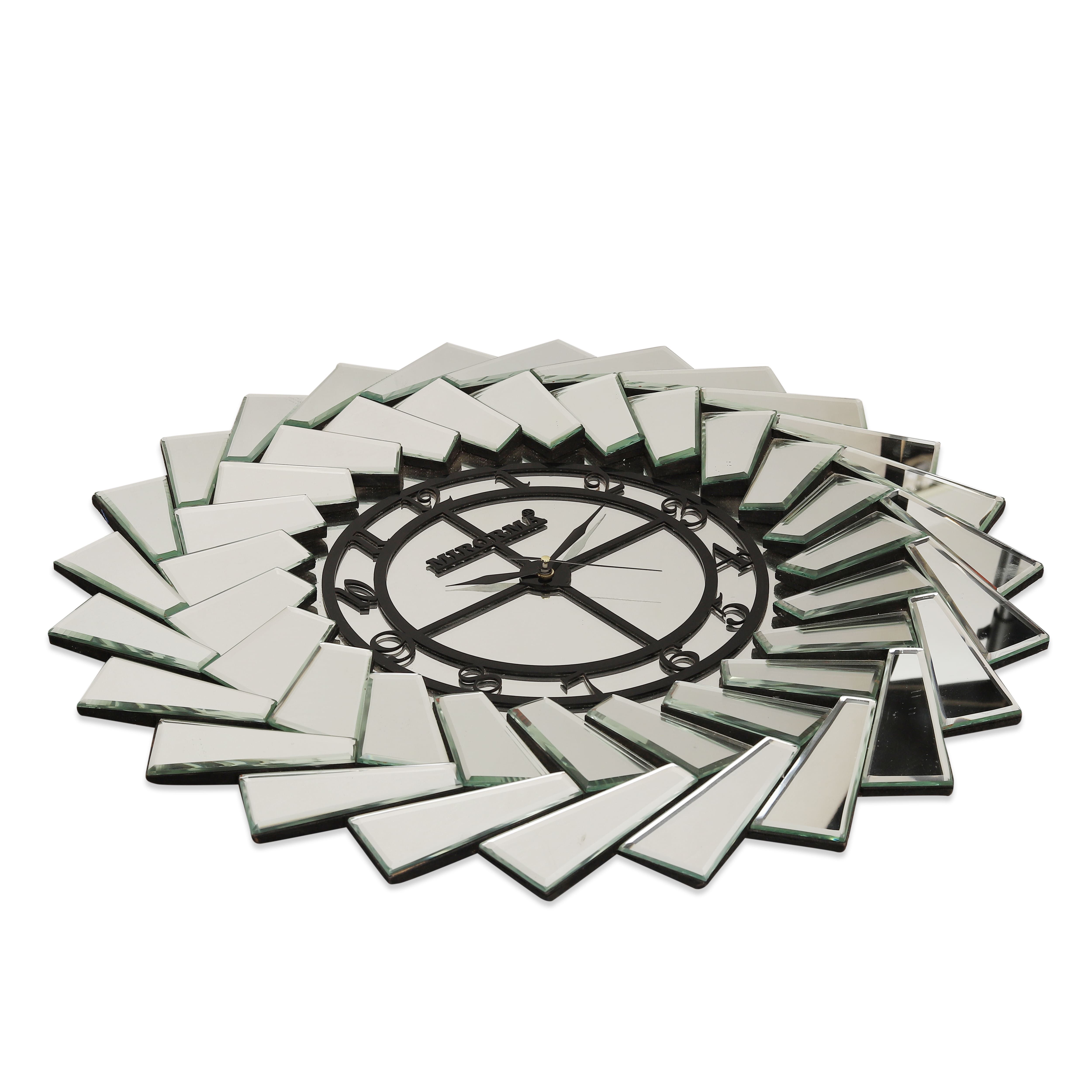 Mirror Wall Clock New UpDown Style thumbnail Mirror Wall Clock New UpDown Style thumbnail