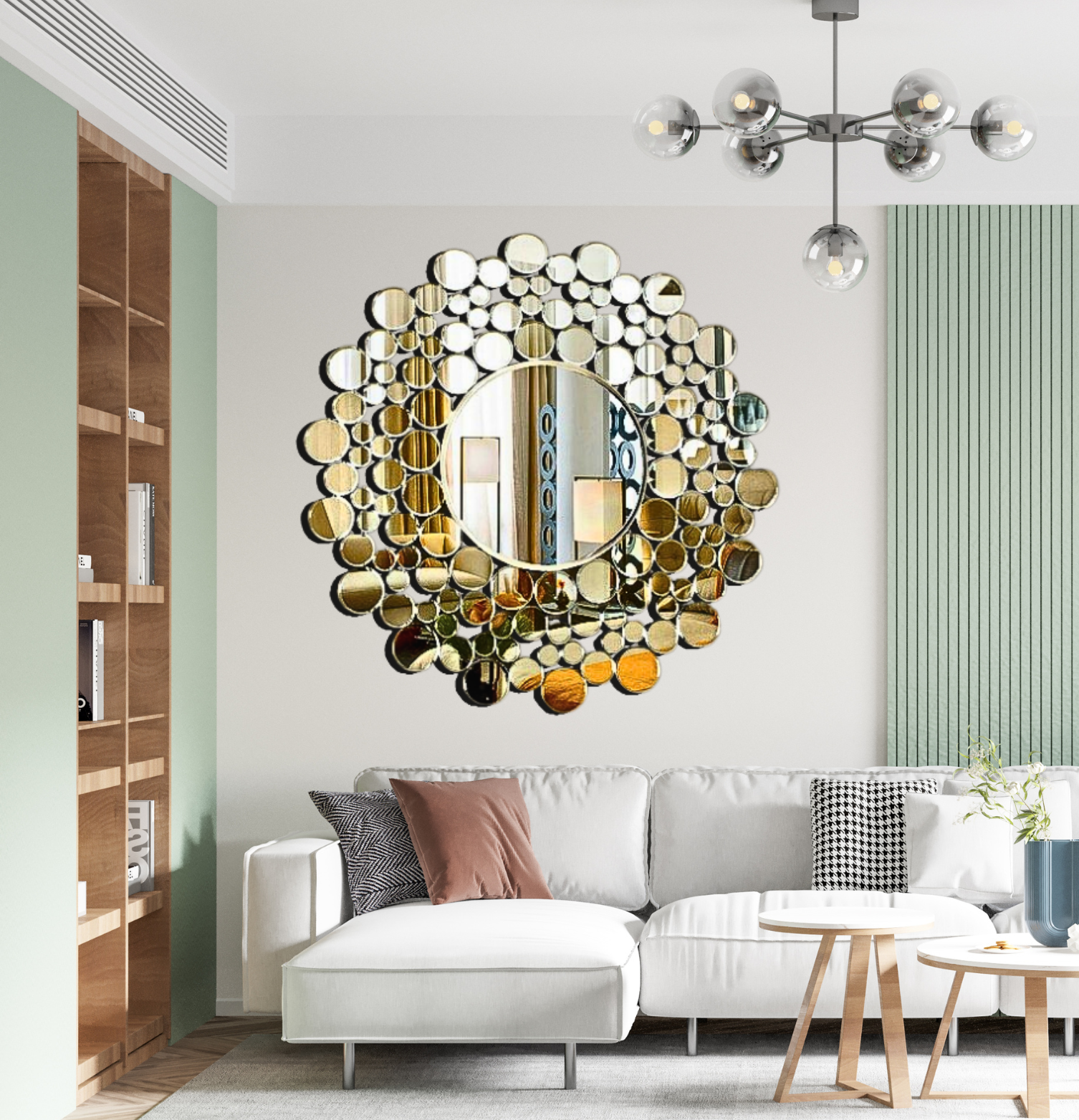 Round Circle Style Wall Mirror Round Circle Style Wall Mirror