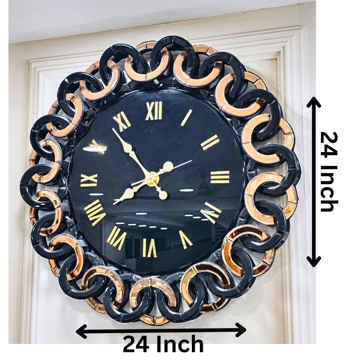 Unique Audi Rings Style Mirror Wall Clock thumbnail Unique Audi Rings Style Mirror Wall Clock thumbnail