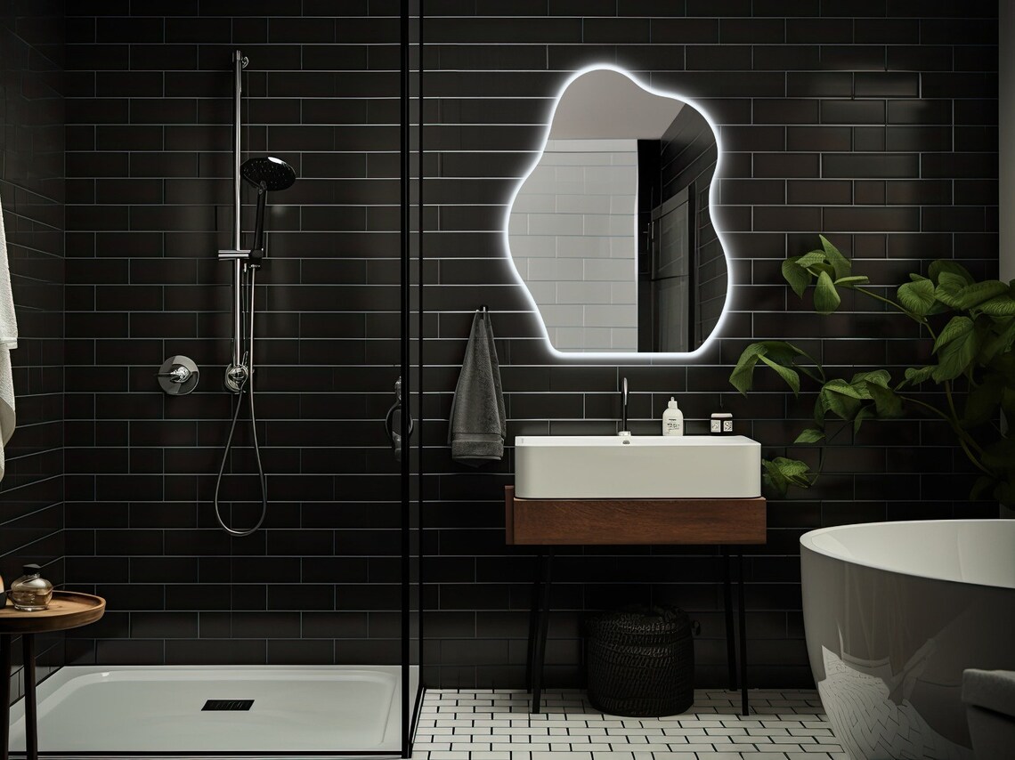 LED Wall Mirror For Bathroom thumbnail LED Wall Mirror For Bathroom thumbnail