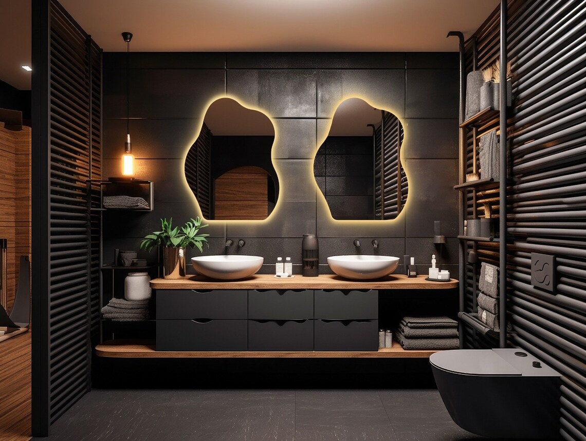 LED Wall Mirror For Bathroom thumbnail LED Wall Mirror For Bathroom thumbnail