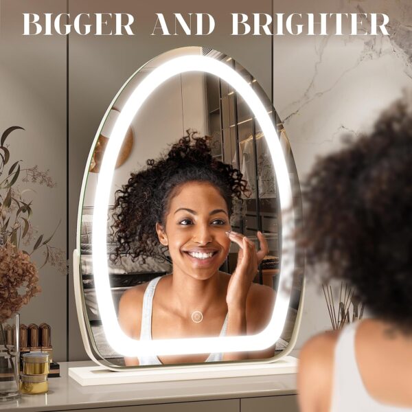 Flat Bottom Oval Led Mirror With Touch sensor thumbnail