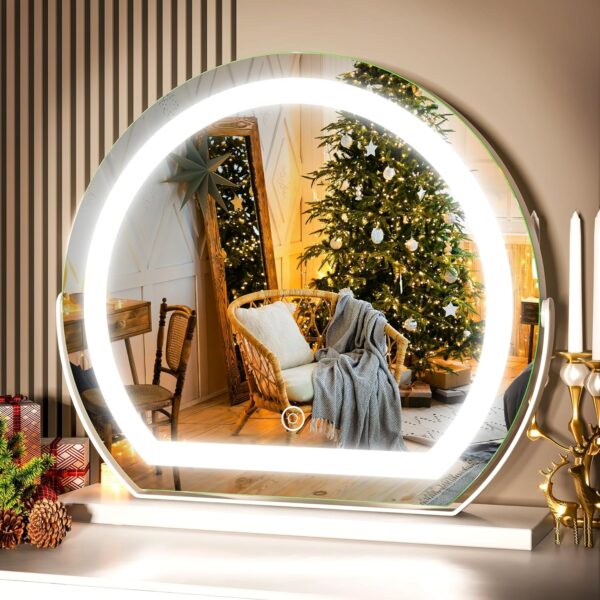 LED Vanity Mirror Flat Bottom Rounded 