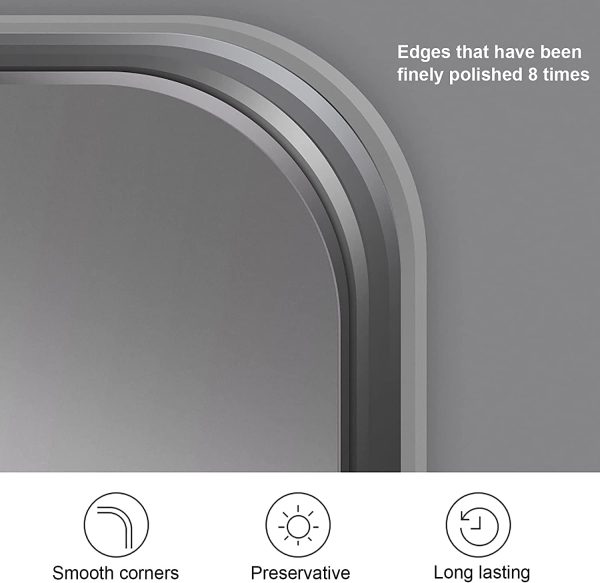 LED  Mirror For Washbasin With Touch Sensor & Dimmable (3 Lights Integrated) thumbnail