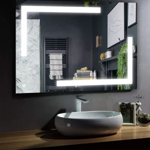 LED Mirror With 3 lights For Home And Bathroom thumbnail LED Mirror With 3 lights For Home And Bathroom thumbnail