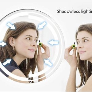 Illuminated Led Mirror With Touch Sensoe thumbnail Illuminated Led Mirror With Touch Sensoe thumbnail