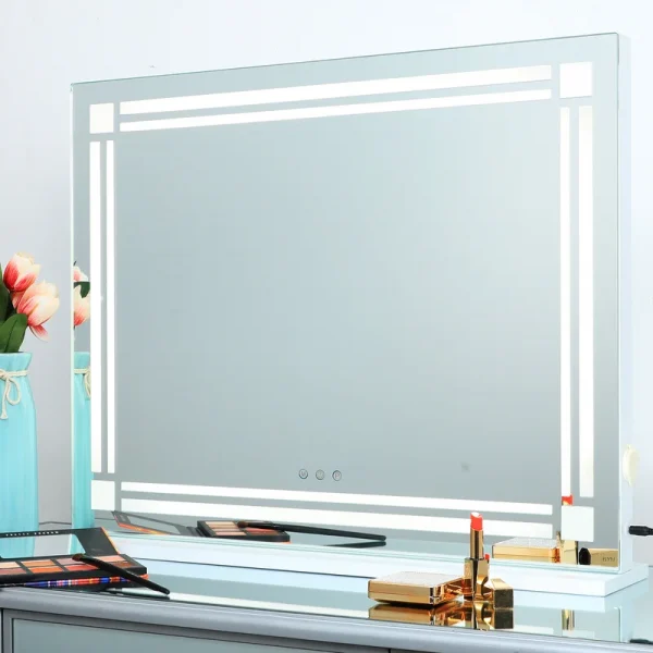  Rectangle LED Mirror With Touch Sensor & Dimmable thumbnail