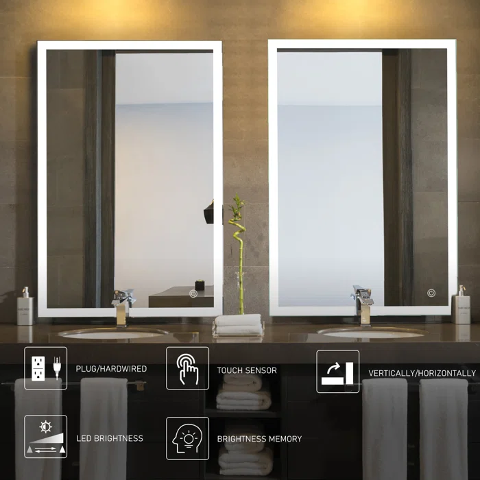 Rectangle Led Bathroom Mirror thumbnail Rectangle Led Bathroom Mirror thumbnail