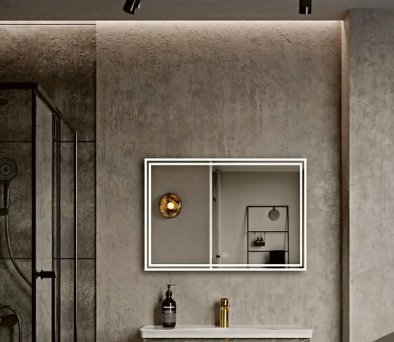 Strips Led Bathroom Mirror