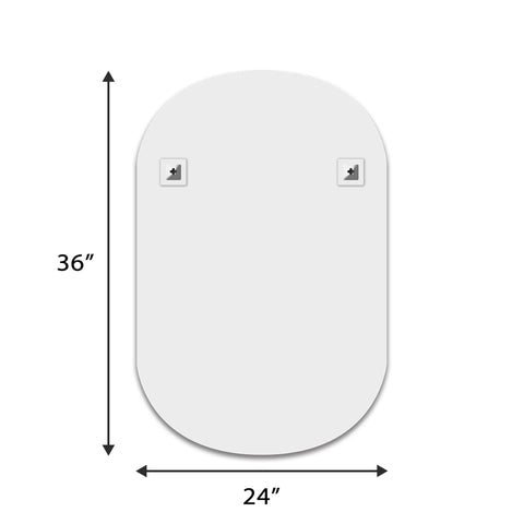 LED Mirror for Bathroom Oval Shape thumbnail LED Mirror for Bathroom Oval Shape thumbnail