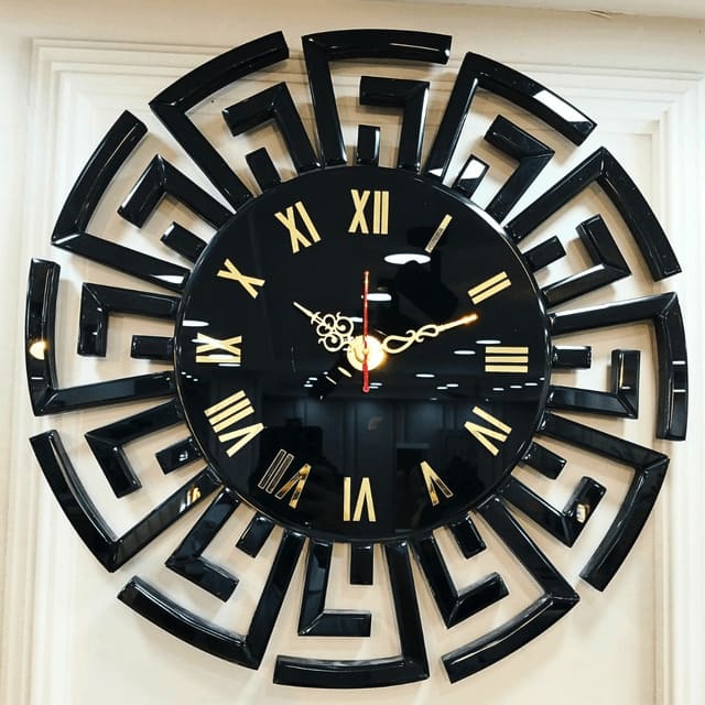 Unique Gucci Mirror Wall Clock With Black Unique Gucci Mirror Wall Clock With Black