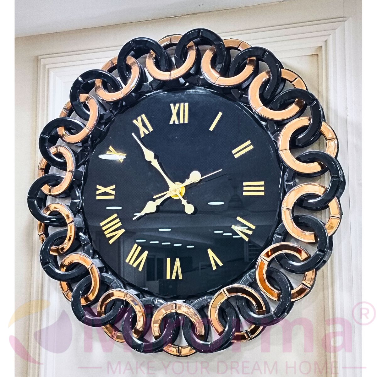 Unique Audi Rings Style Mirror Wall Clock thumbnail Unique Audi Rings Style Mirror Wall Clock thumbnail