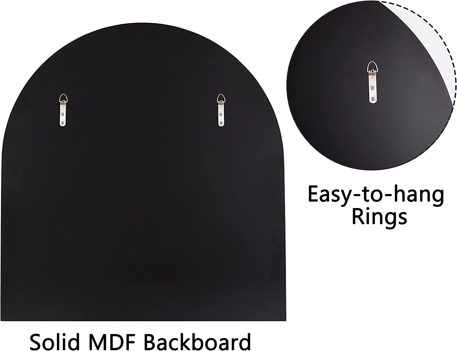 Diamond Cut Crystal Wall Mirror Stylish Accent Piece thumbnail