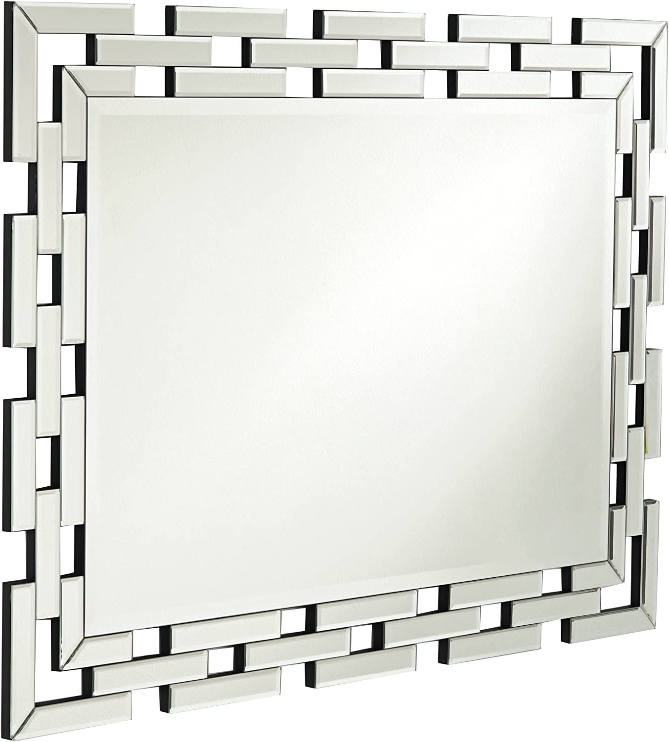 Premium Rectangular Wall Mirror – Sleek Modern Design (36X24) thumbnail Premium Rectangular Wall Mirror – Sleek Modern Design (36X24) thumbnail