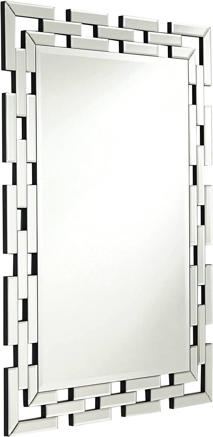 Premium Rectangular Wall Mirror – Sleek Modern Design (36X24) thumbnail Premium Rectangular Wall Mirror – Sleek Modern Design (36X24) thumbnail