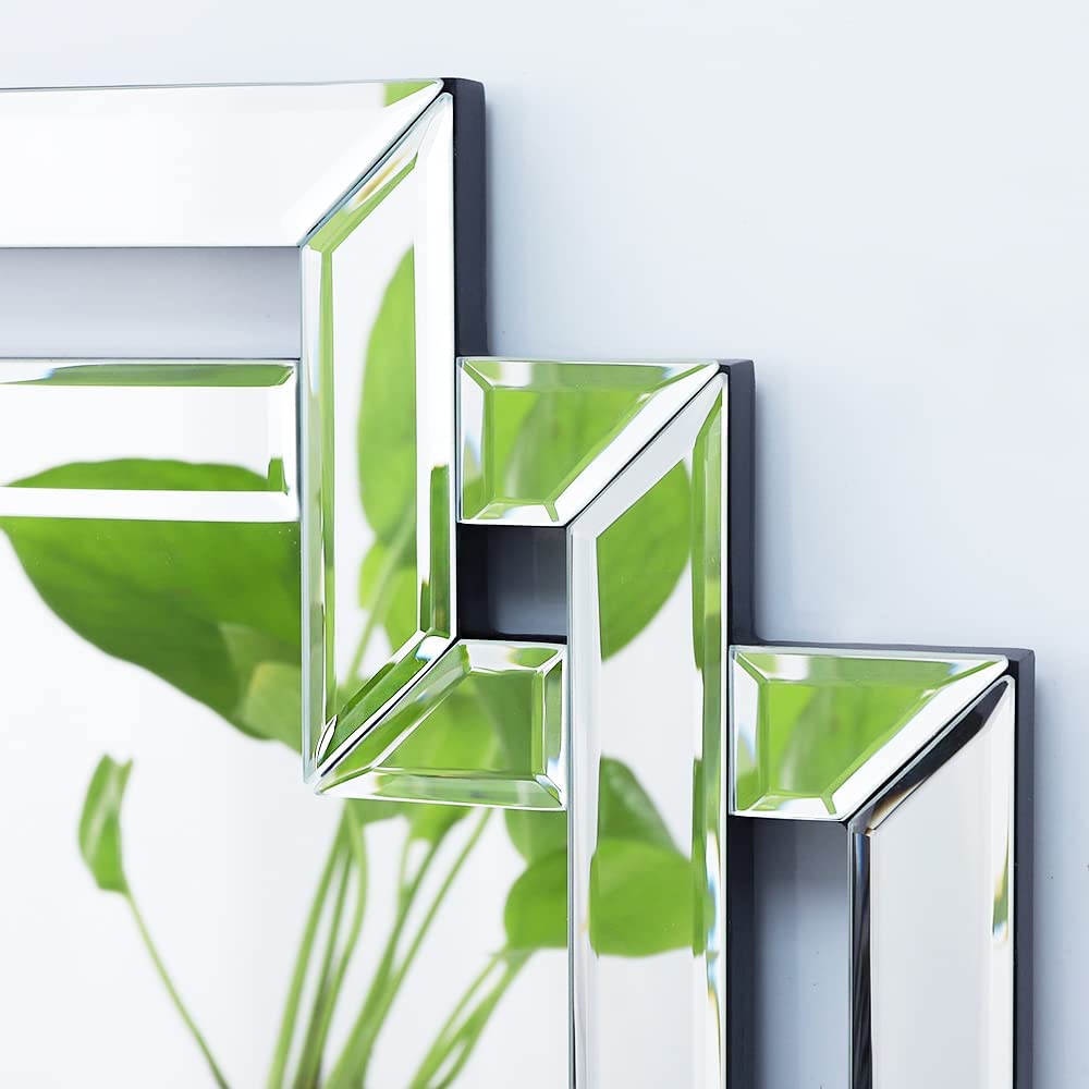  Minimalist Modern Venetian Mirror Rectangular 36X24 Inch thumbnail