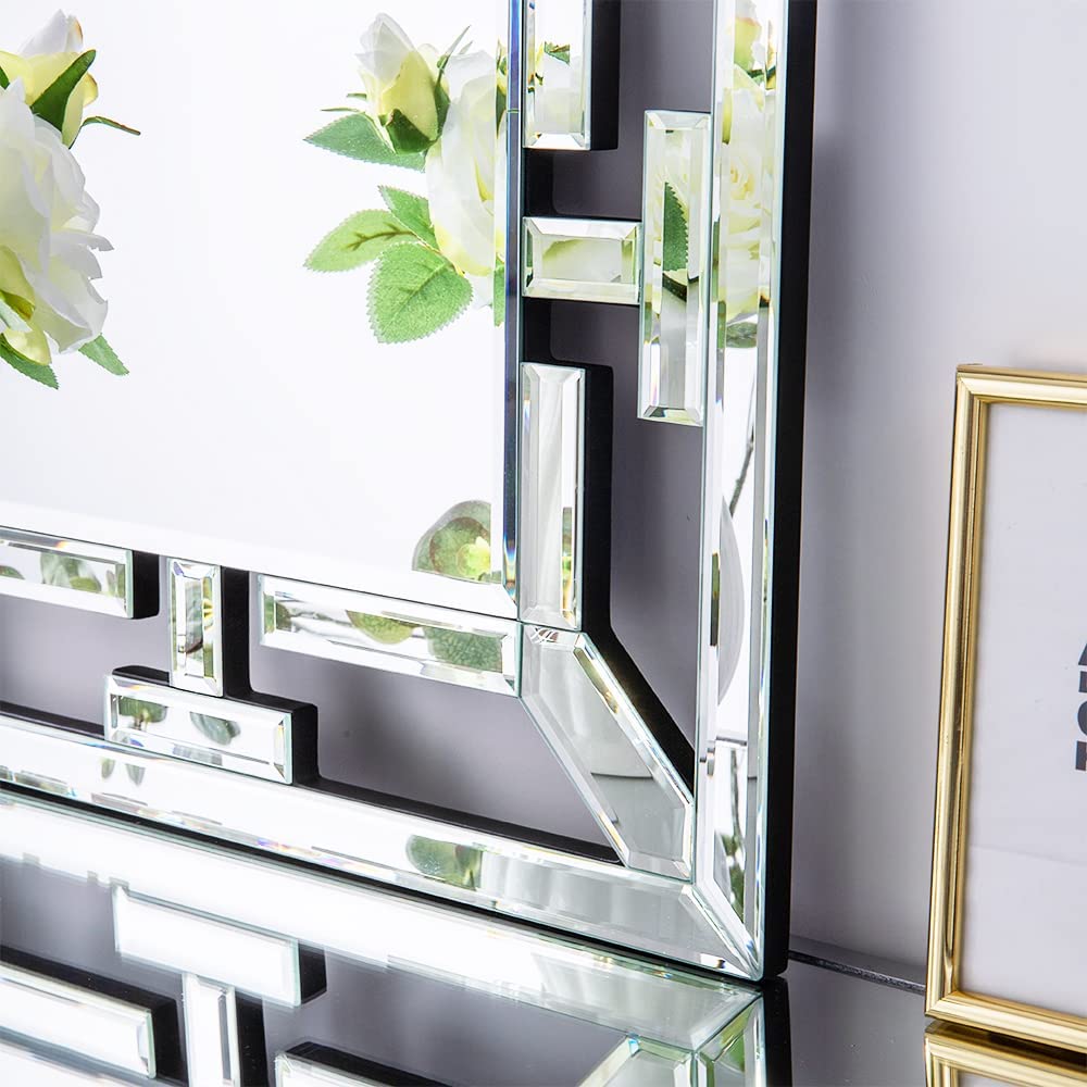  Modern Wall Venetian Mirror 36X24 inches  thumbnail