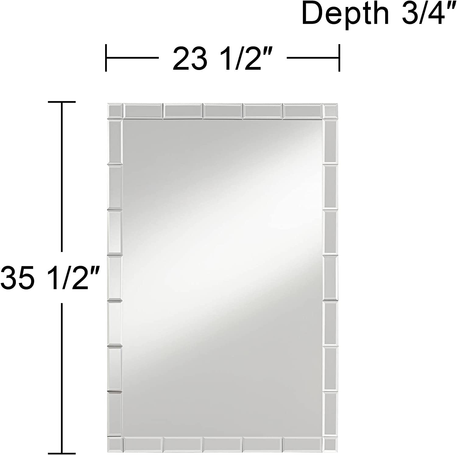 Premium 36X24 Inch Wall Mirror – Perfect for Home & Office thumbnail