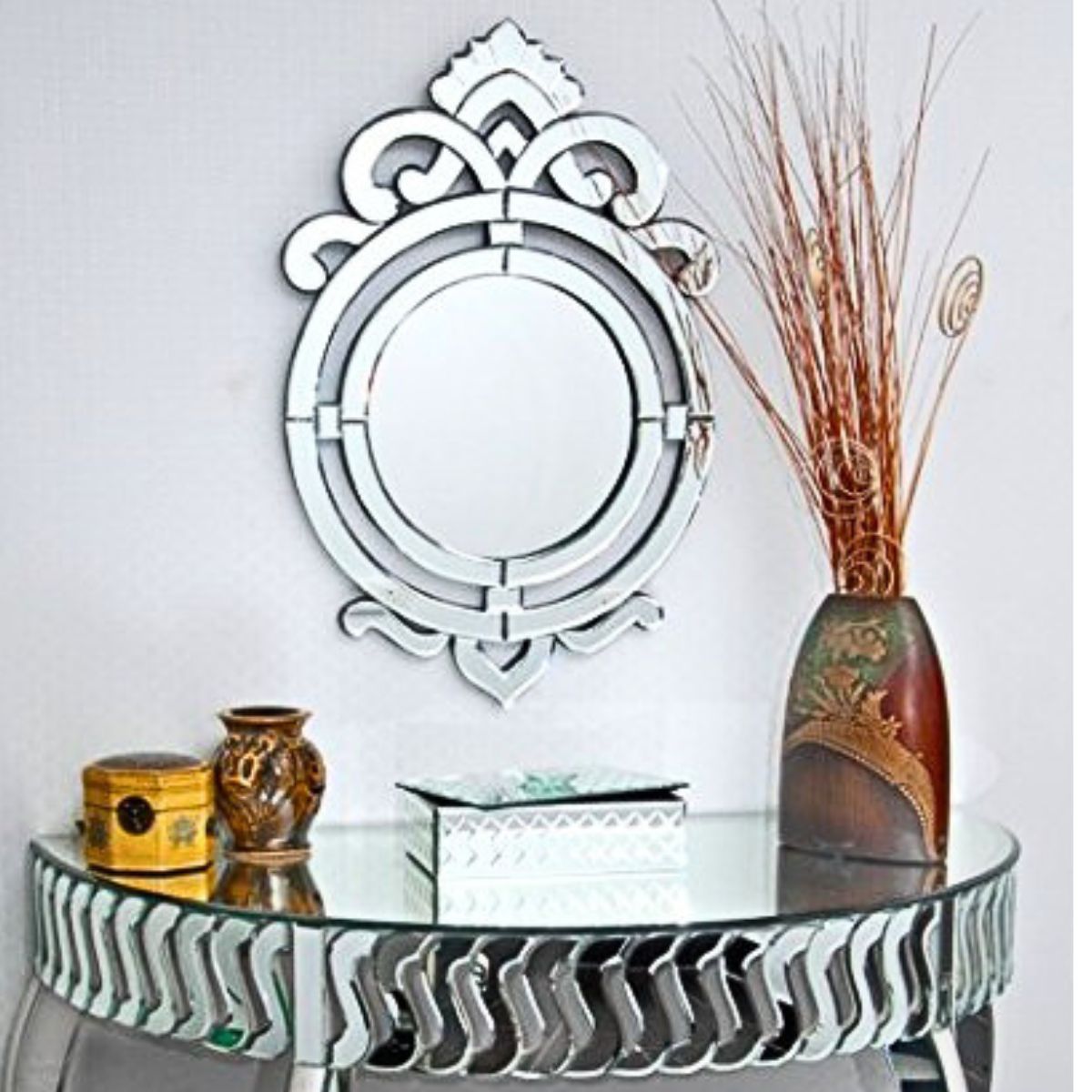 Design Crown Wall Mirror 30X20 inches