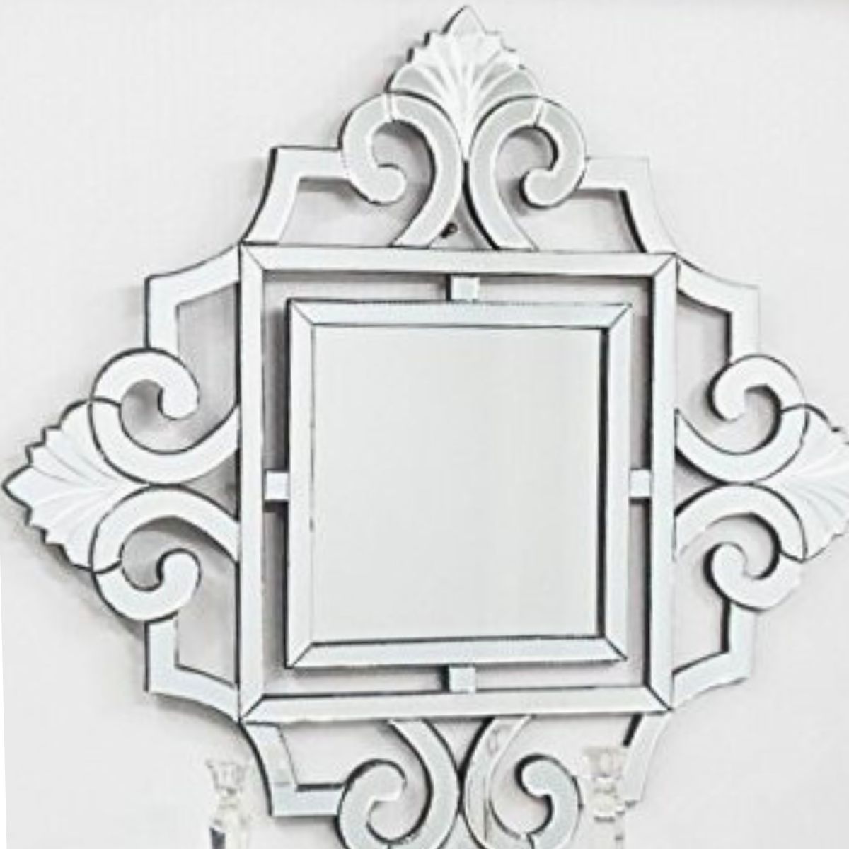 Venetian Design Wall Mirror for Living Room 36 X36 thumbnail Venetian Design Wall Mirror for Living Room 36 X36 thumbnail