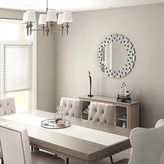 Design Bricks Wall mirrror | Diameter - 30 Inches  thumbnail