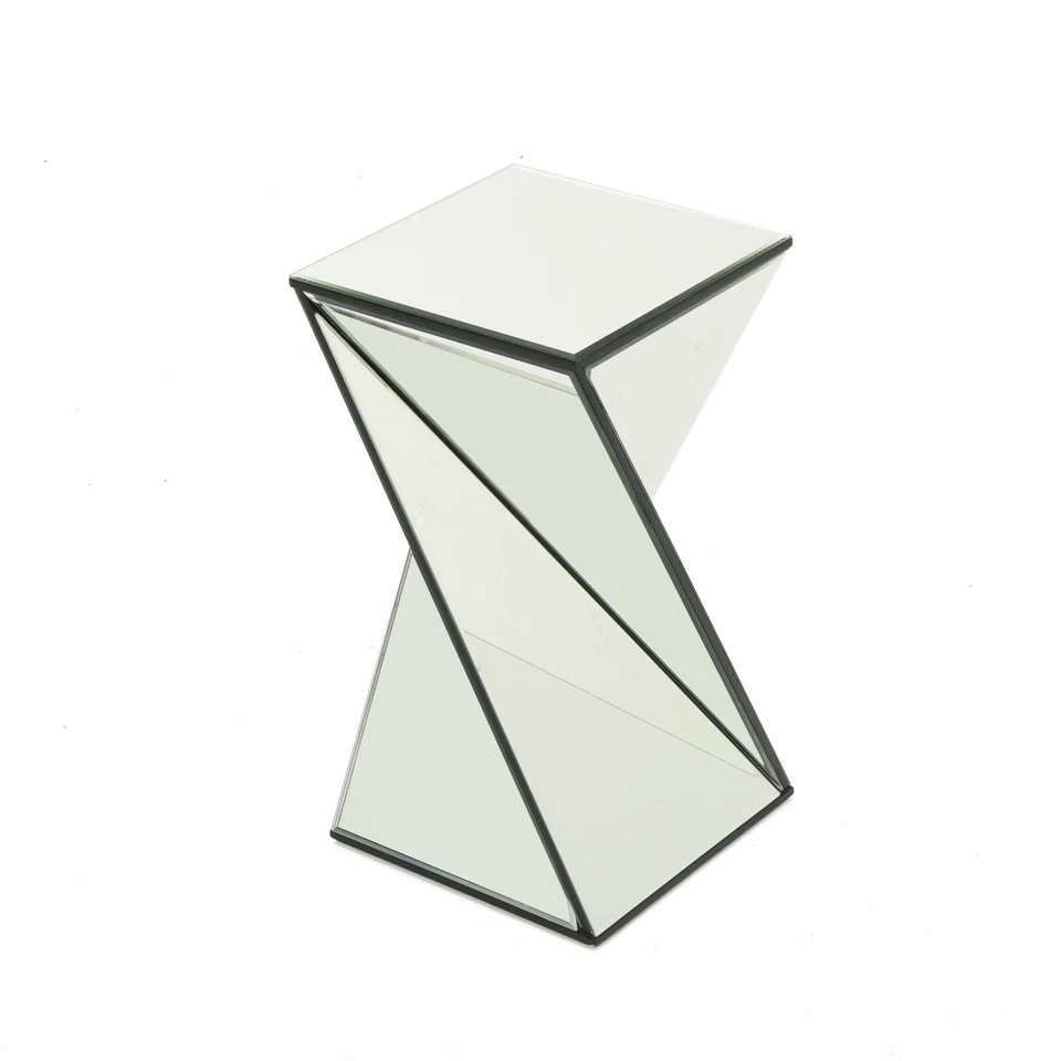 Twist Luxe Mirrored Side Table thumbnail Twist Luxe Mirrored Side Table thumbnail