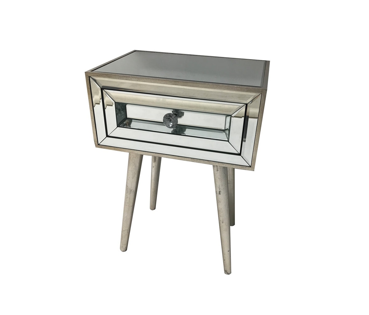 Glamour Glow Mirrored Side Table thumbnail