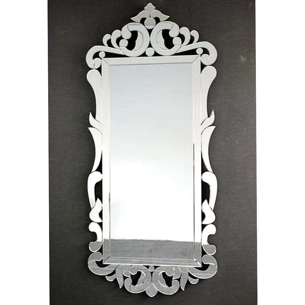 Ornate Vintage Carved Wall Mirror Ornate Vintage Carved Wall Mirror